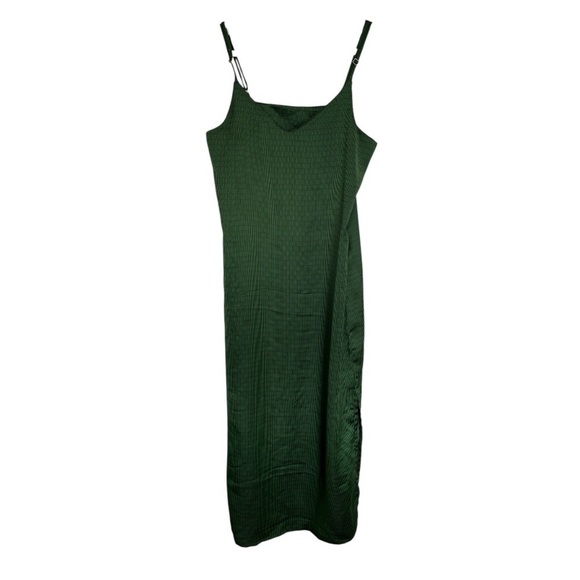 NWT Jack and Jones Garden party slip dress Green Sleeveless Dress size small - Picture 1 of 8